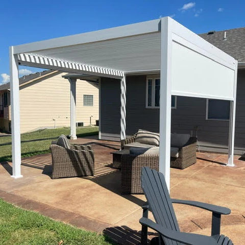 Bon Pergola Wind Resistant Screen